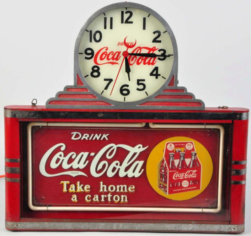 Coca-Cola Neon Light-Up Counter