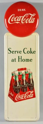 Coca-Cola Pilaster with Button