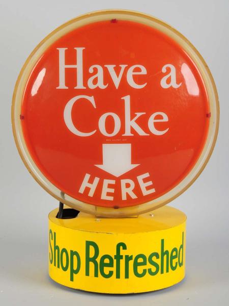 Coca-Cola Revolving Lighted Halo