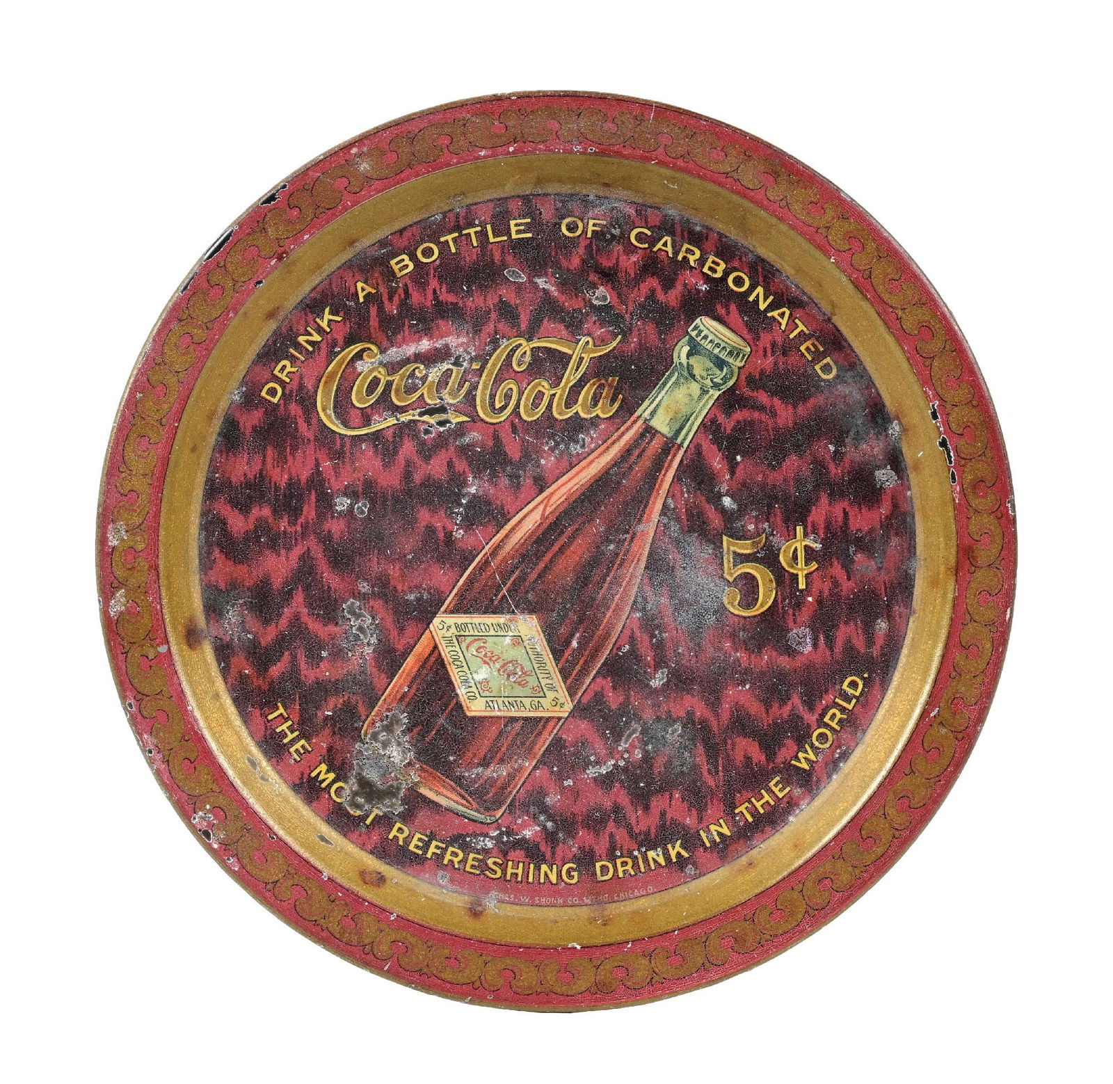 COCA-COLA STRAIGHT-SIDED BOTTLE TIP