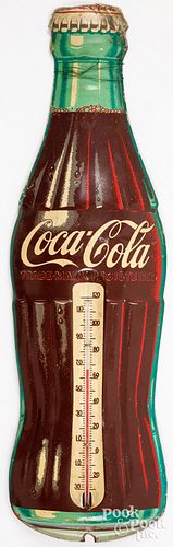 COCA-COLA TIN BOTTLE ADVERTISING