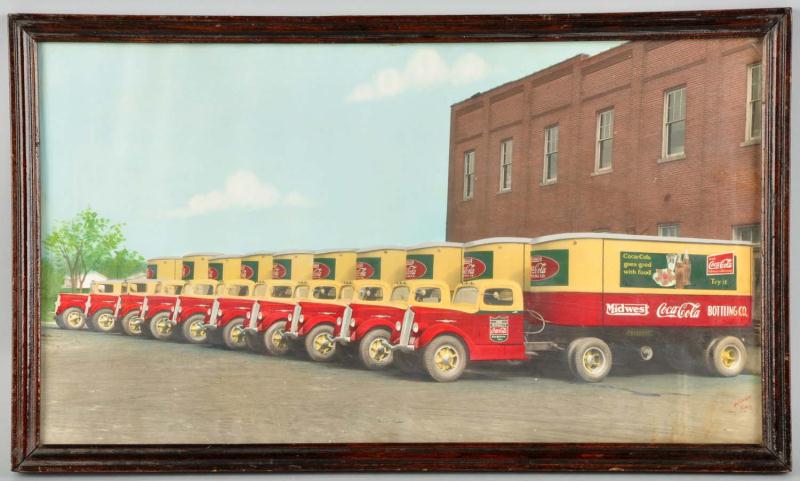 Coca-Cola Truck Photograph. 