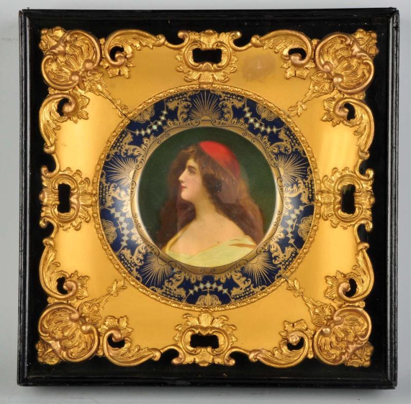 Coca-Cola Vienna Art Plate.  1905