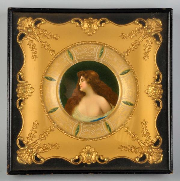 Coca-Cola Vienna Art Plate.  1905