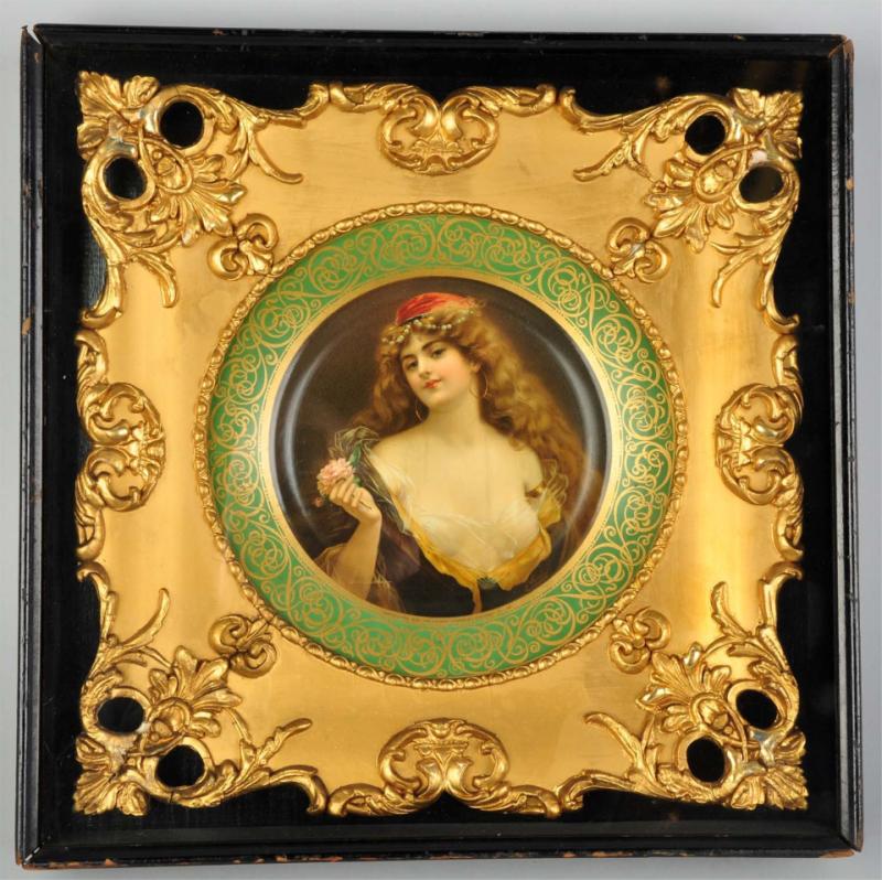 Coca-Cola Vienna Art Plate.  1905