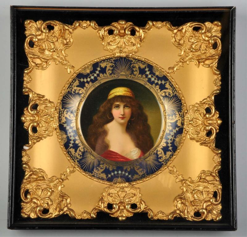 Coca-Cola Vienna Art Plate.  1905
