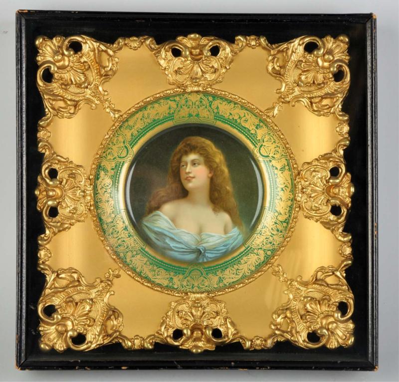 Coca-Cola Vienna Art Plate.  1905
