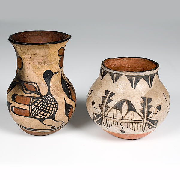 Cochiti and Santo Domingo Jars