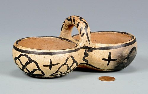 COCHITI DOUBLE LOBED BOWLCochiti
