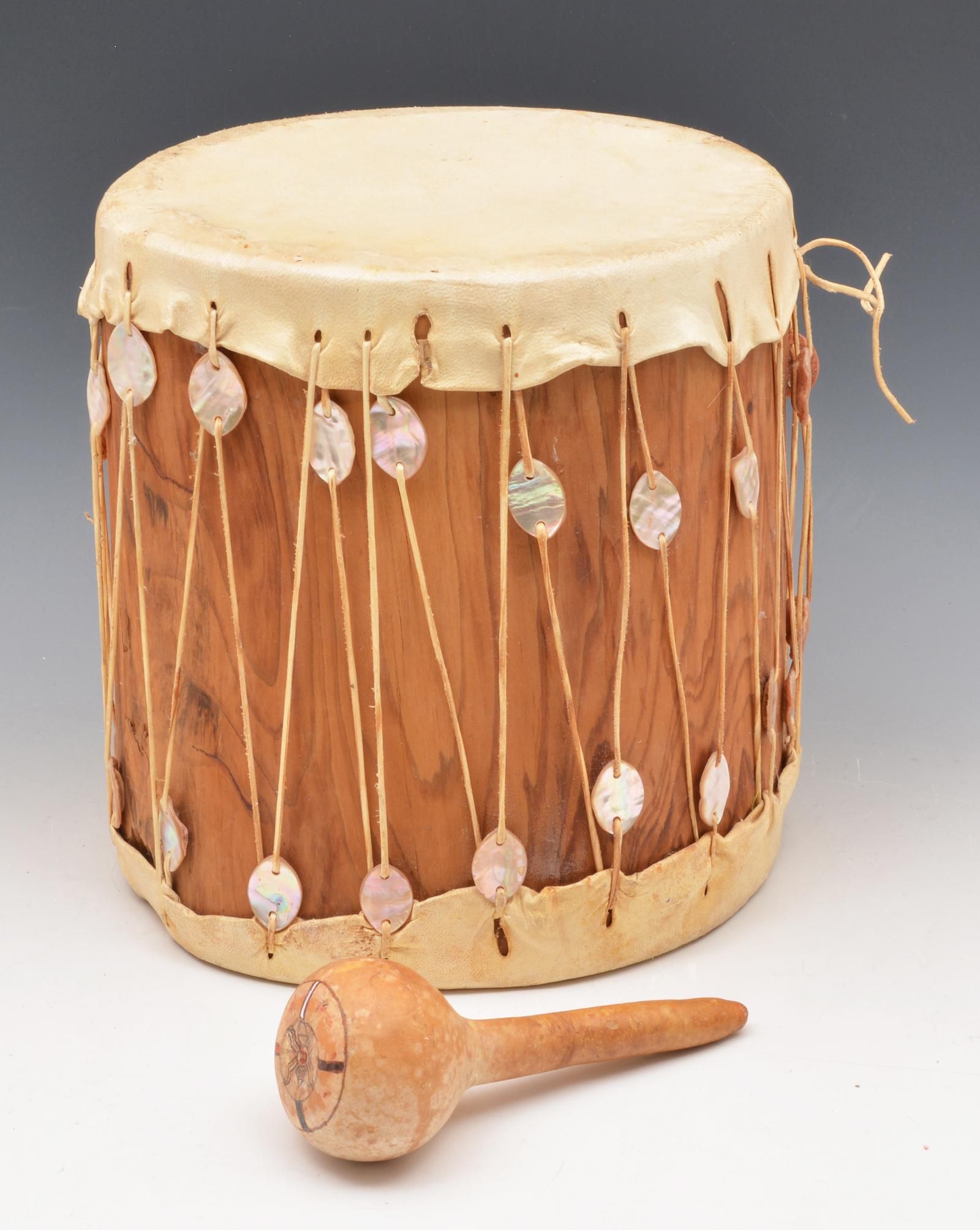 COCHITI PUEBLO NATIVE AMERICAN DRUM