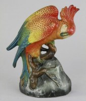 COCKATOO ON STUMP DOORSTOP ''L