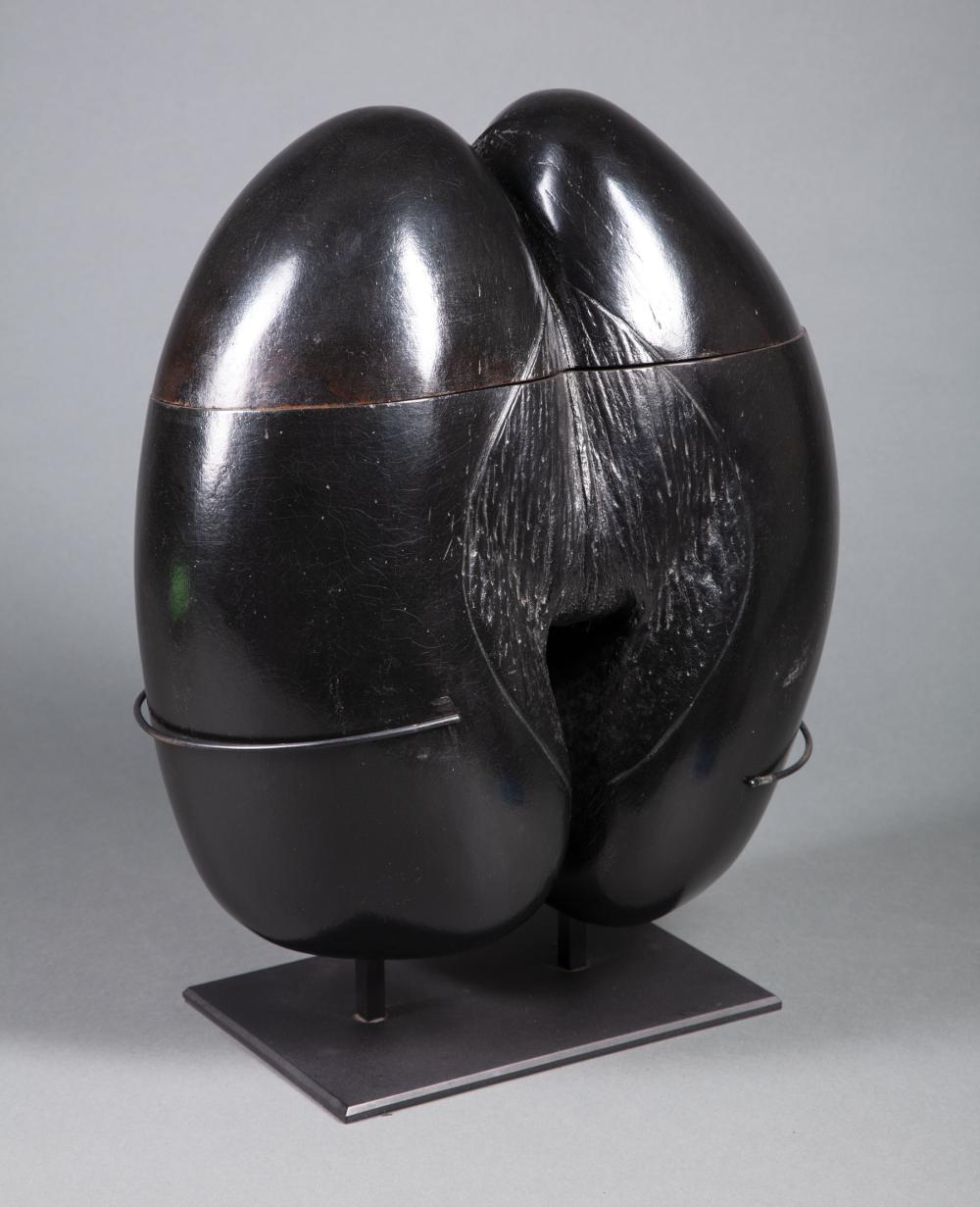 COCO DE MER CASKET ON STANDCoco