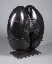 COCO DE MER CASKET ON STANDCoc