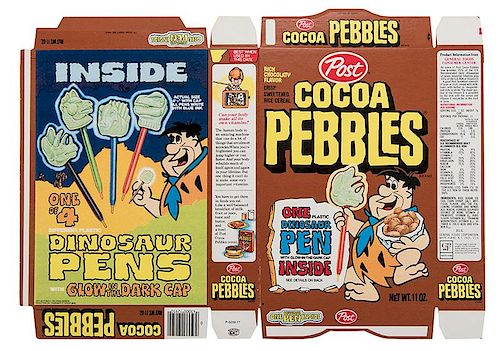 COCOA / FRUITY PEBBLES. LOT OF OVER