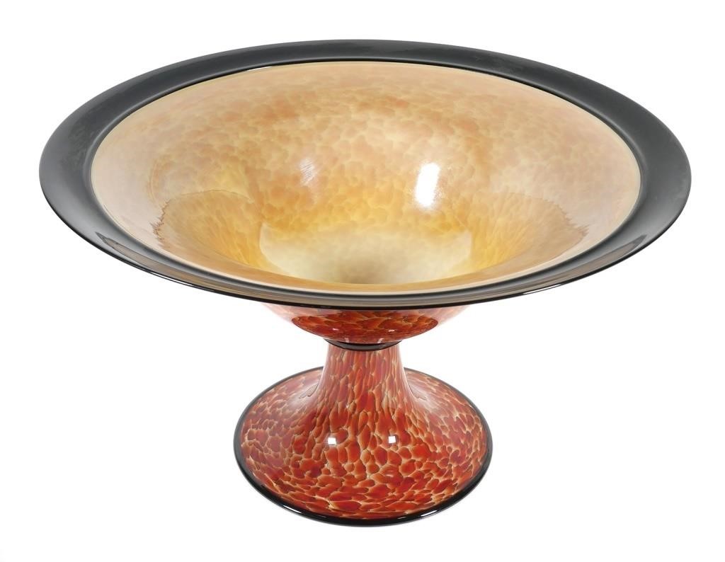 COHN STONE, LARGE ART GLASS