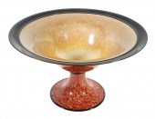 COHN STONE, LARGE ART GLASS BO