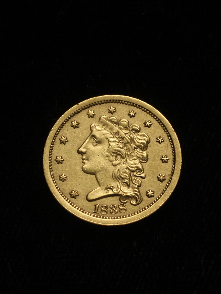 COIN - (1) Classic Head $2 1/2 gold