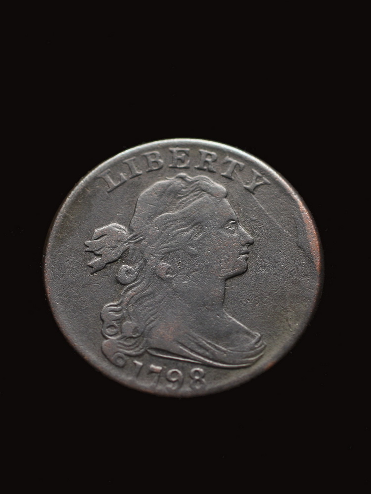 COIN - (1) Draped Bust large cent