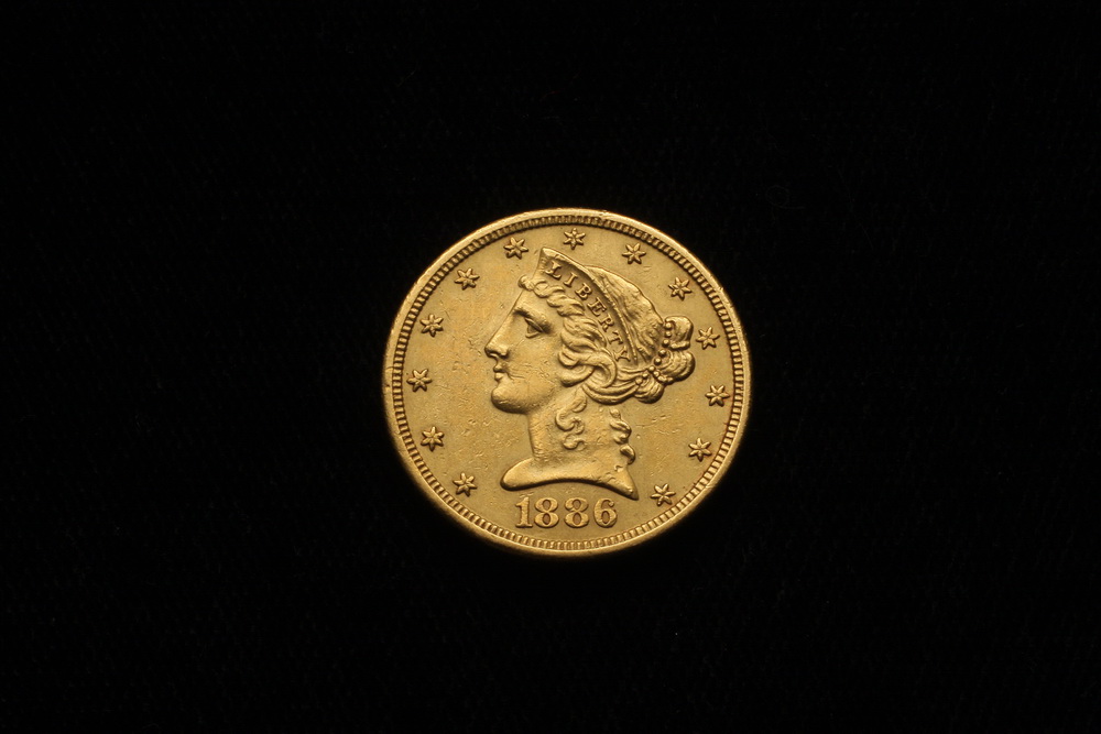 COIN - (1) Liberty Head half
