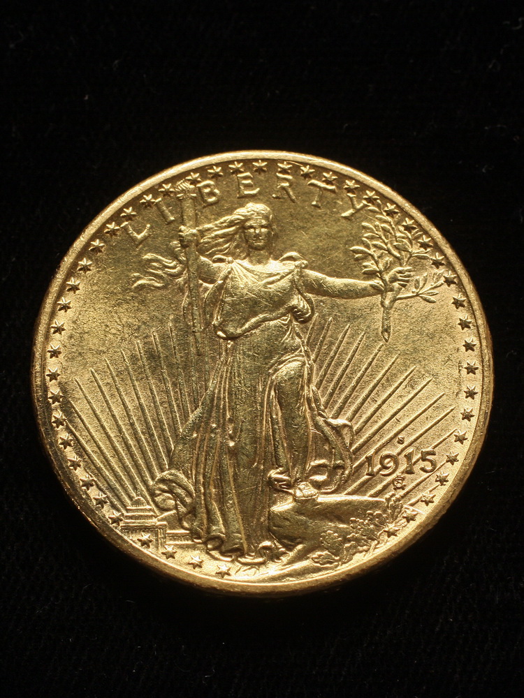 COIN - (1) St Gaudens $20 gold coin