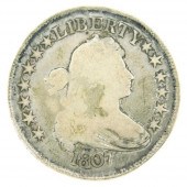 COIN: 1807 DRAPED BUST HALF DO