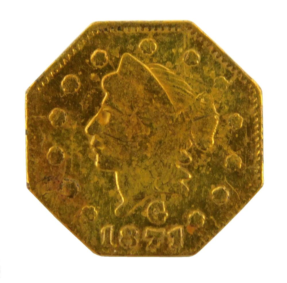 COIN: 1871-G 1/4 DOLLAR