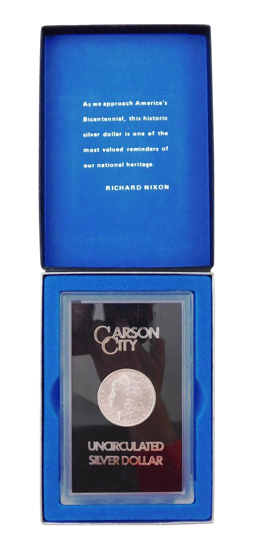 †COIN: 1880 CARSON CITY