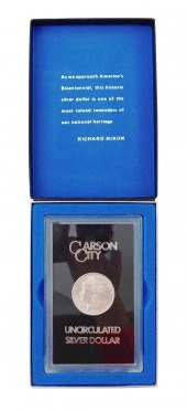 †COIN: 1880 CARSON CITY UNCIRC