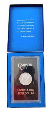†COIN: 1881 CARSON CITY UNCIRC