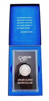 †COIN: 1885 CARSON CITY UNCIRC