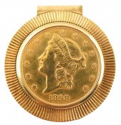 COIN: 1898-S $20 LIBERTY GOLD