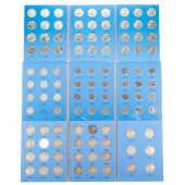 COIN ALBUMS WITH US SILVER $18