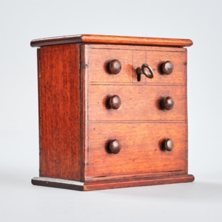 COIN BANK - MINIATURE CHEST OF