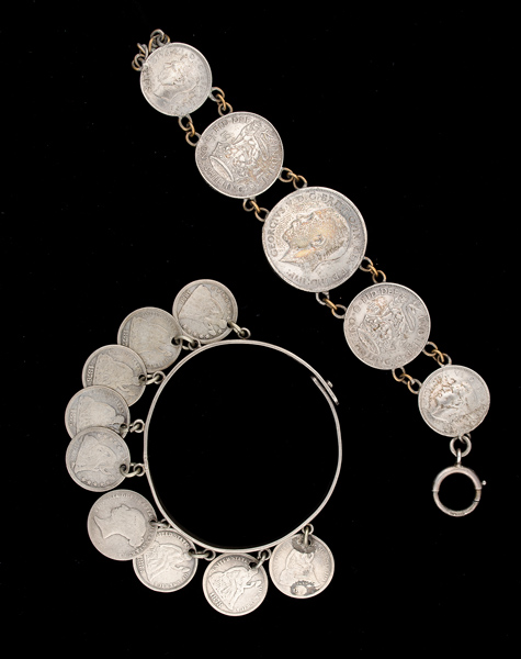 Coin Bracelet Collection A duo of