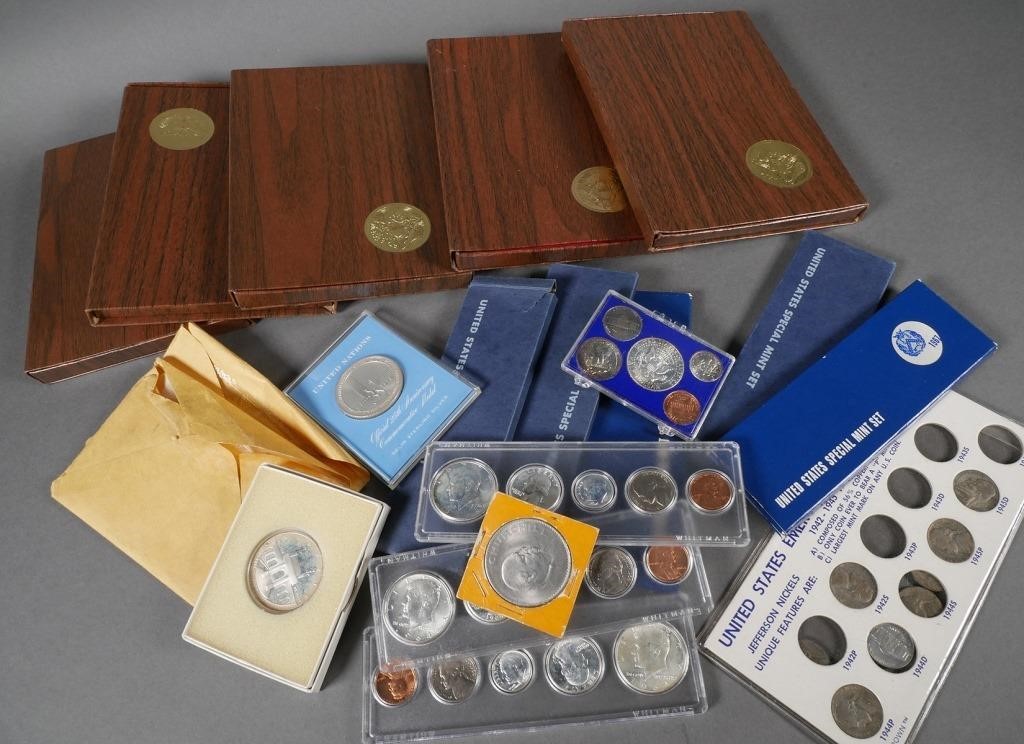 COIN COLLECTION, MOSTLY US, INCL