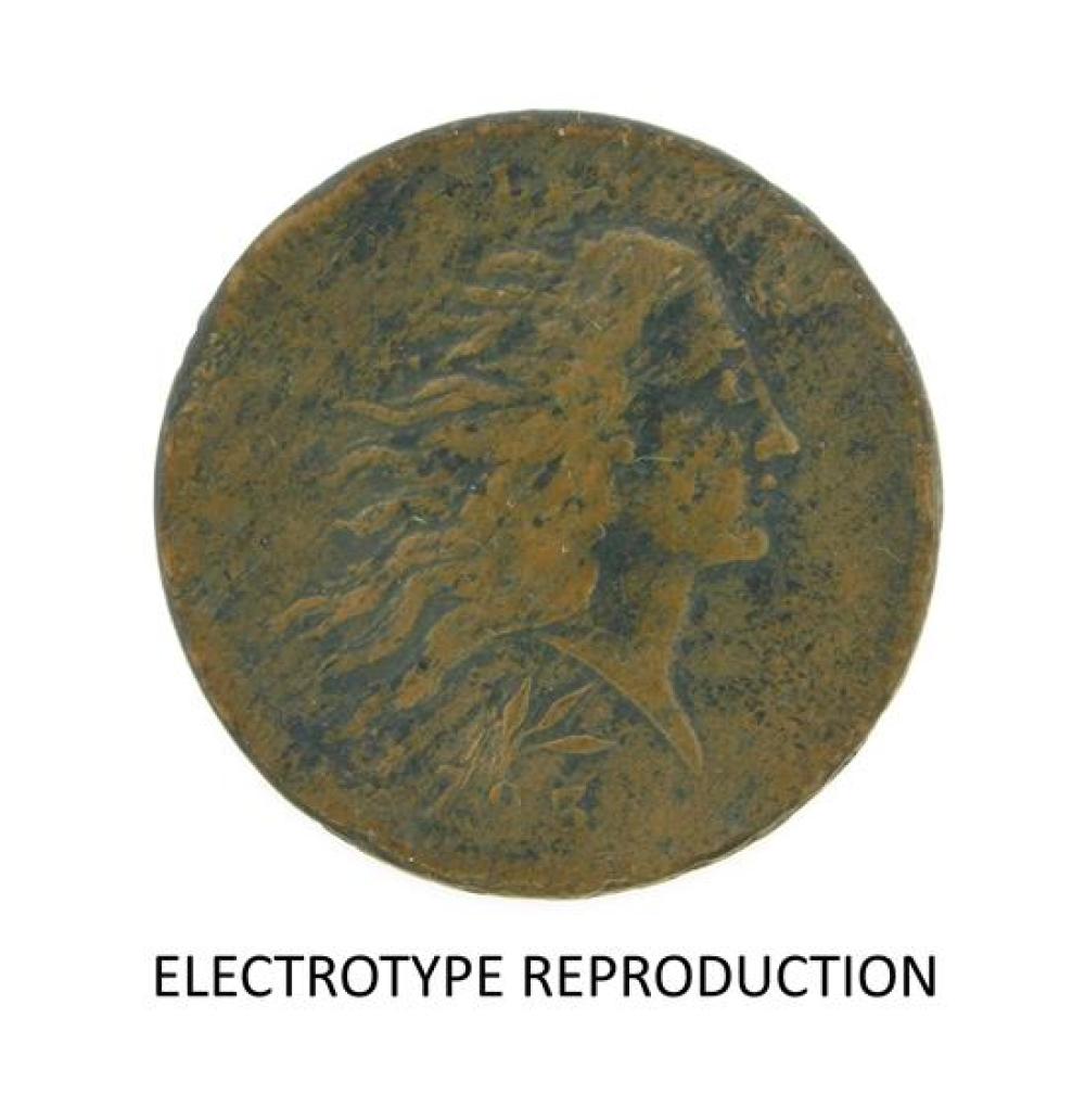 †COIN: ELECTROTYPE COPY OF A 1793