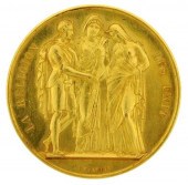 †COIN: FRENCH GOLD WEDDING COI