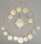 COIN MOUNTED JEWELRY INCLUDING