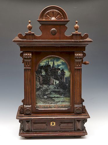 COIN OPERATED DISC MUSIC BOX,