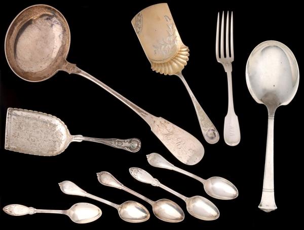 COIN SILVER AND STERLING SILVER