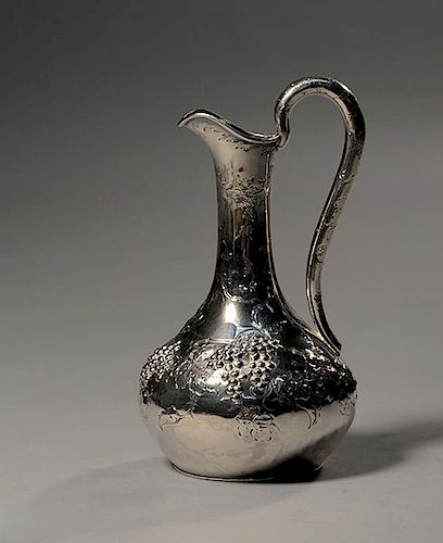 COIN SILVER EWER BY JONES, BALL &