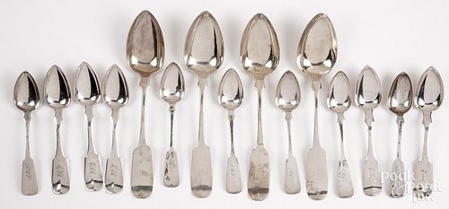 COIN SILVER FLATWARECoin silver