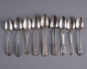COIN SILVER SERVING SPOONSA gr