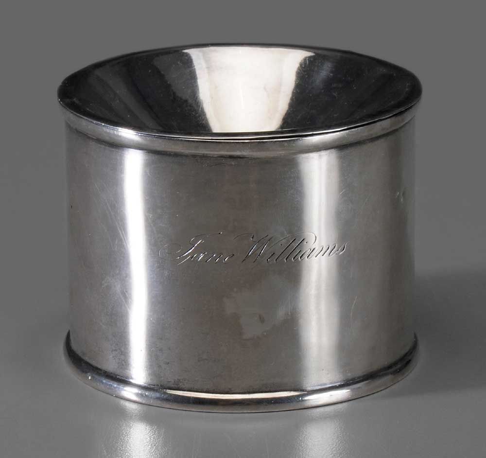Coin Silver Spittoon American,