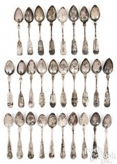 COIN SILVER SPOONSCoin silver