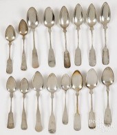 COIN SILVER SPOONSCoin silver