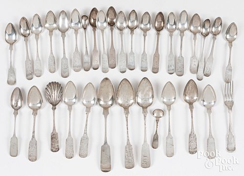 COIN SILVER SPOONSCoin silver