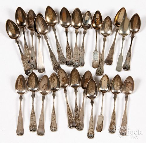 COIN SILVER SPOONSCoin silver