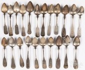 COIN SILVER SPOONSCoin silver
