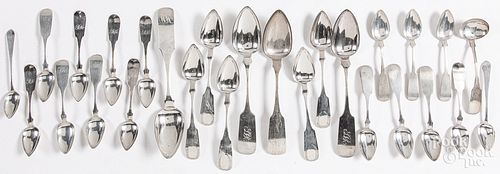 COIN SILVER SPOONSCoin silver